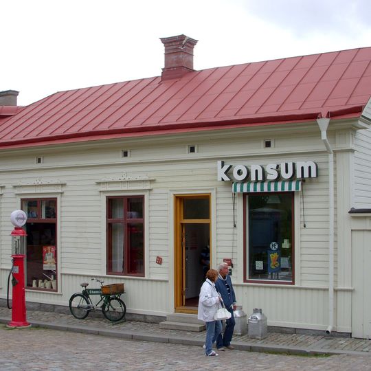 Konsumbutiken, Skansen