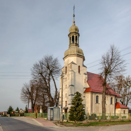 Saint John of Nepomuk church in Bychowo, Lower Silesian Voivodeship