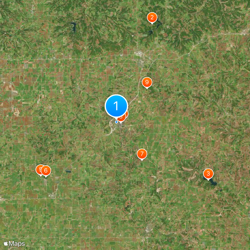 Mineral Point Map