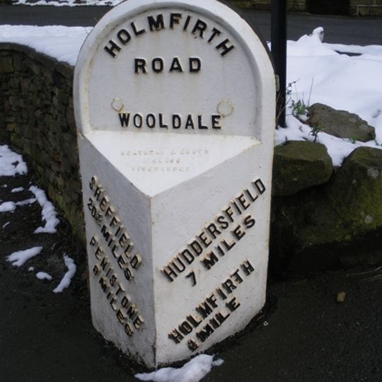 7 Miles Post 50 Yards South Of Junction With Washpit New Road