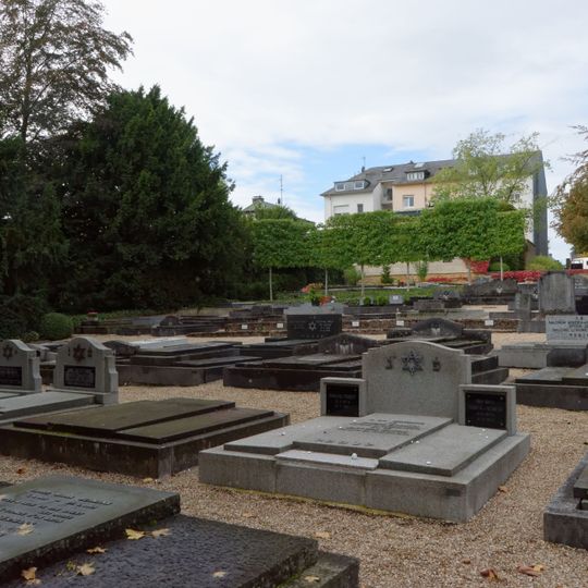 Neuer jüdischer Friedhof Luxemburg Limpertsberg