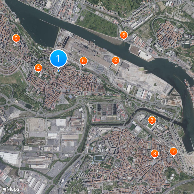 Sestao Map