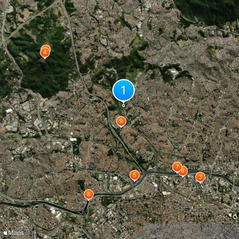 Pirituba District Mappa