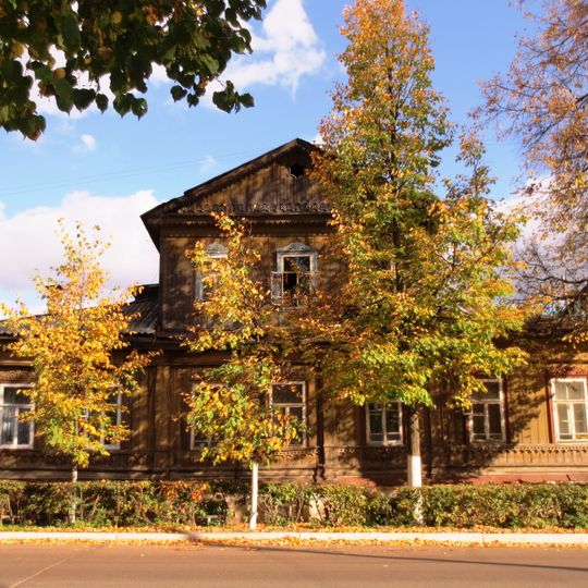 Wooden House with Mezzanine, Stupin street