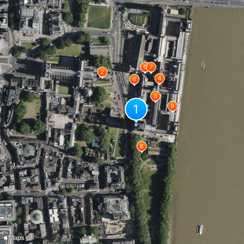 Victoria Tower Mappa