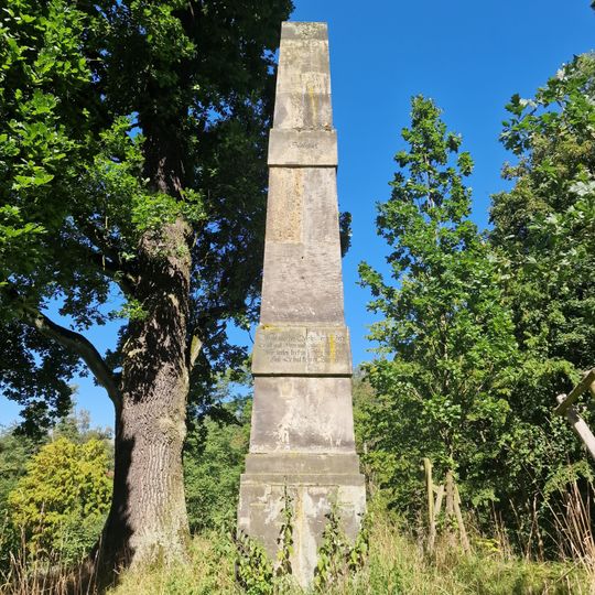 Obelisk in Seifersdorf valley