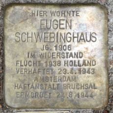 Stolperstein à la mémoire d’Eugen Schwebinghaus