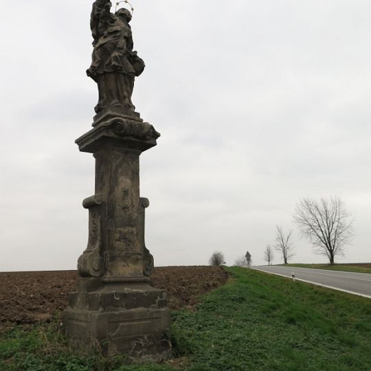 Sloup se sochou svatého Jana Nepomuckého