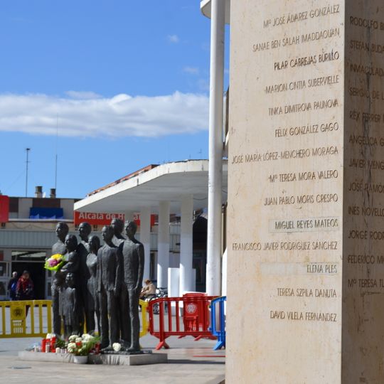 Monumento a las víctimas del 11-M en Alcalá de Henares