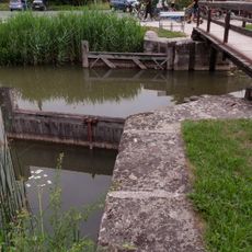 Kanalsperre in Schwarzenbach