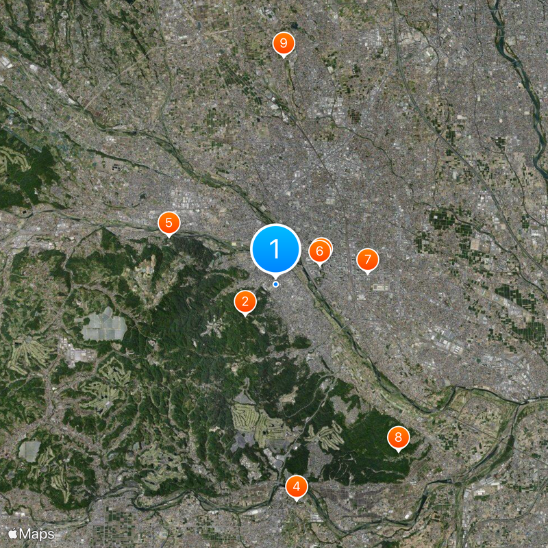 University of Creation; Art, Music & Social Work Map