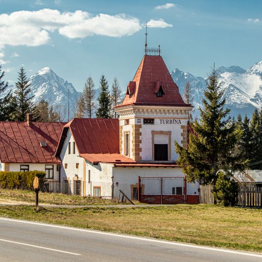 El. Weinovej textilky, Turbína, rozdeľovňa vody s turbínami