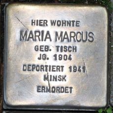 Stolperstein dedicated to Maria Marcus