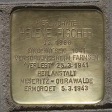 Stolperstein à la mémoire de Helene Fischer