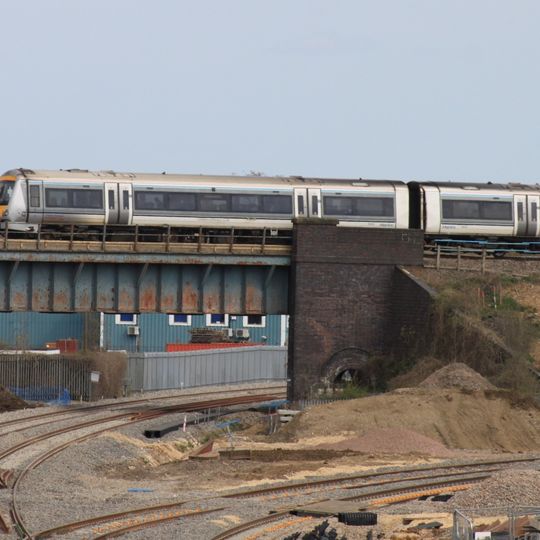 Bicester intersection bridge