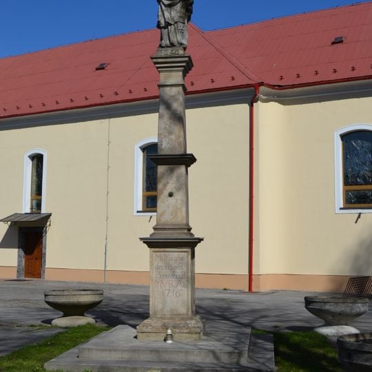 Mariánsky stĺp, socha