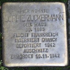 Stolperstein für Sophie Zuckermann