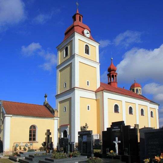 Church of All Saints in Lázně Bělohrad