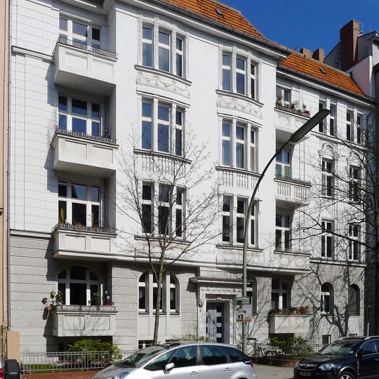 Mietshäuser Südwestkorso 1-4, 74-75, Fehlerstraße 1