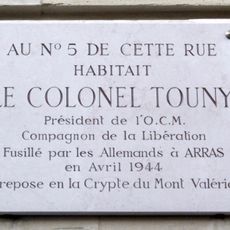 Memorial, commemorative plaque