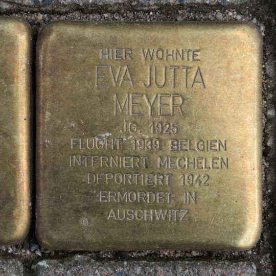 Stolperstein für Eva Jutta Meyer