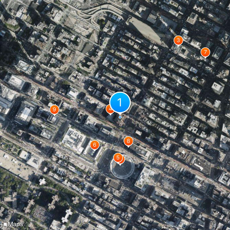 New Yorker Hotel Map