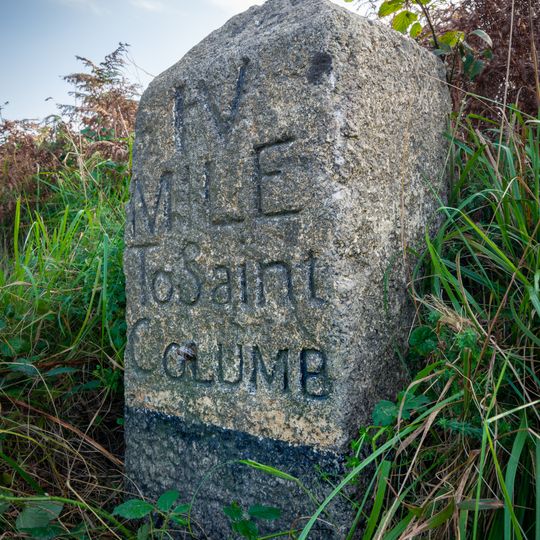 Milestone 250 Metres To South West Of Halfway House