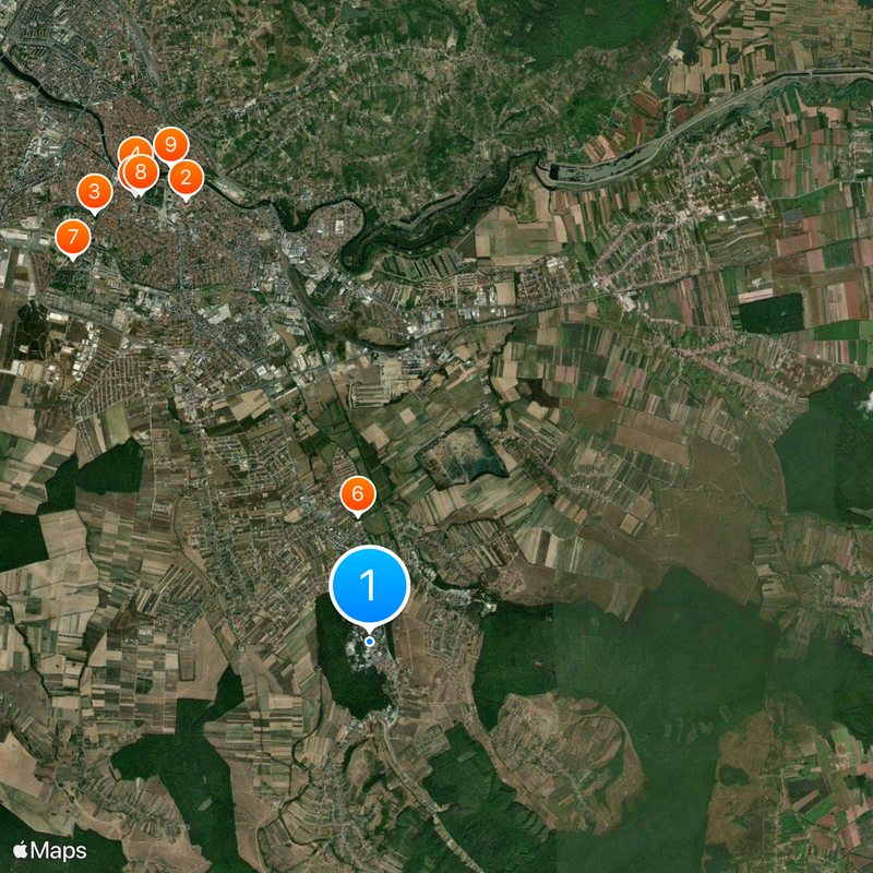 Băile Felix Map