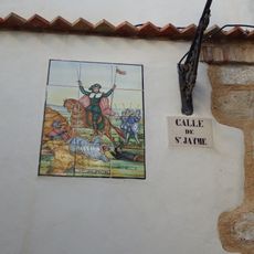 Ceramic panel of Saint James