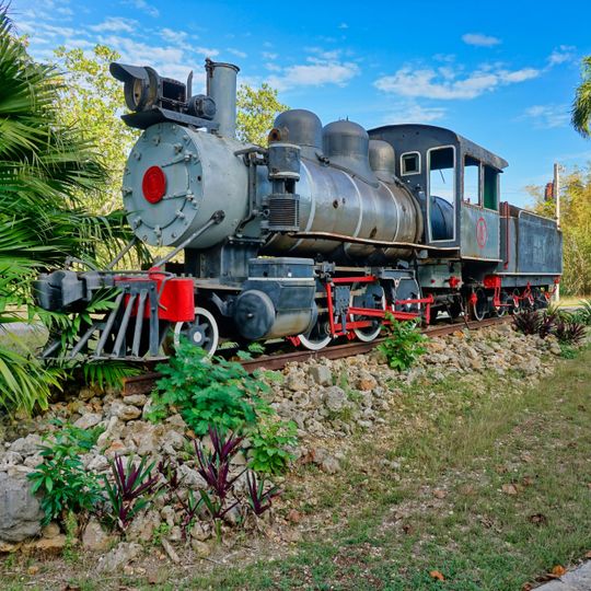 Vieja Locomotora del Parque Lenin