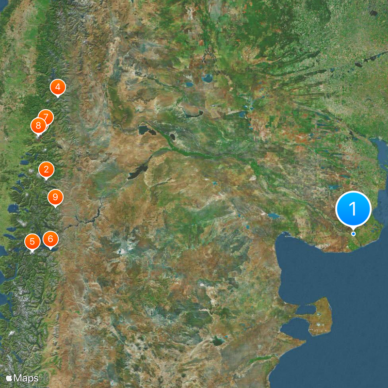 Provincia de Río Negro Mapa