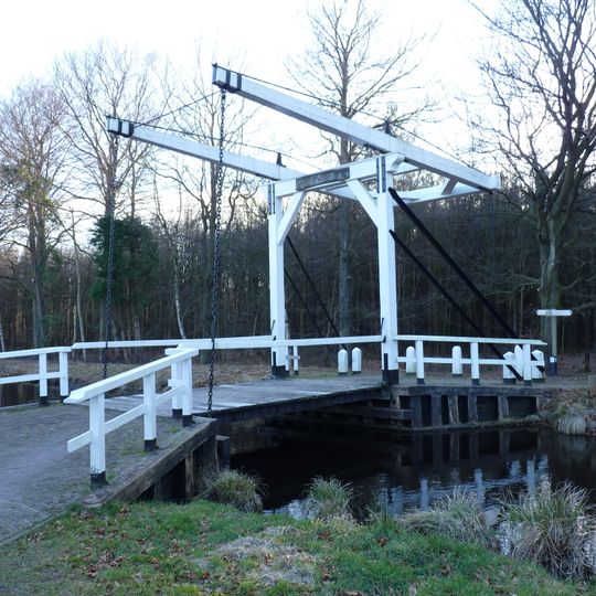 Houten klapbrug