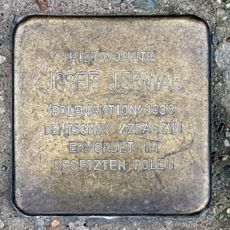 Stolperstein en memoria de Josef Jedwab