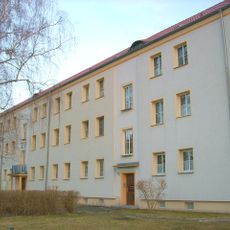 Mehrfamilienhaus der Wohnanlage Bahnhofsvorstadt Heinrich-Heine-Straße 23a, 23b, 23c (Bahnhofsvorstadt)