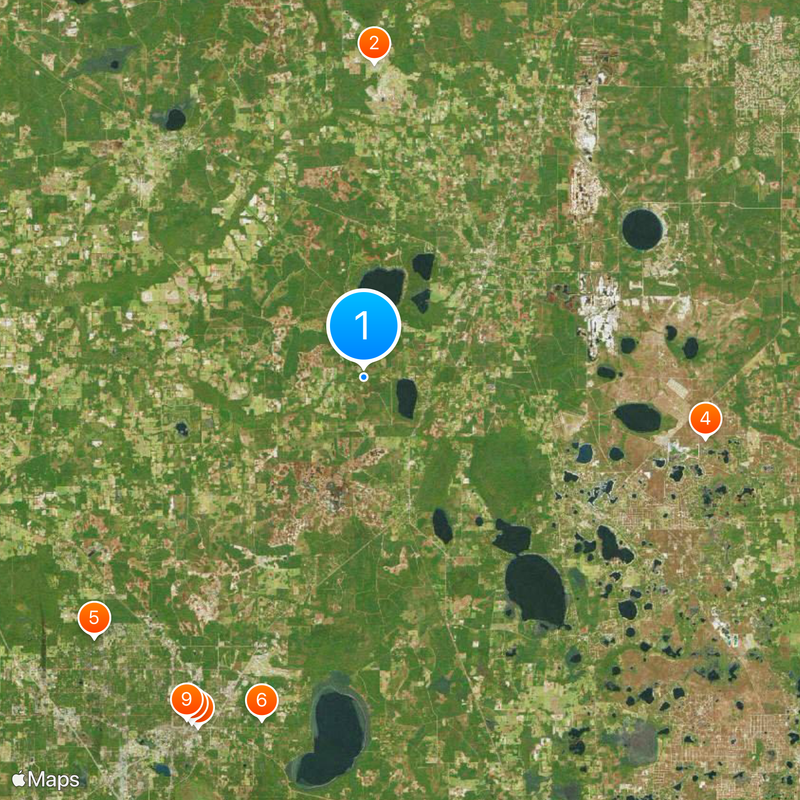 North Florida Mapa
