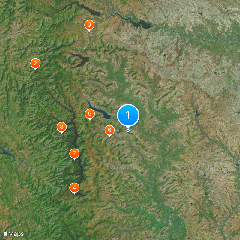 Ajinkyatara Fort Mapa