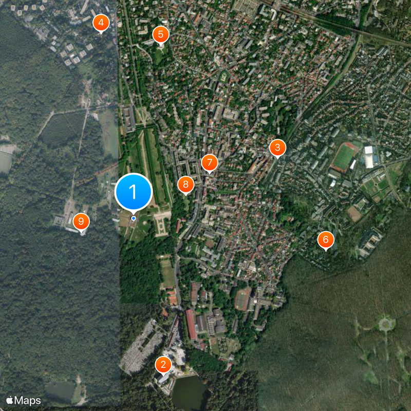 Château de Meudon Mapa