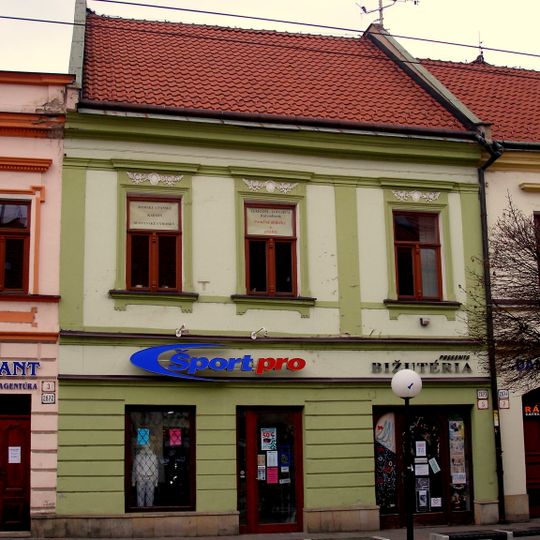 Rodný dom Jakuba Bogdaniho