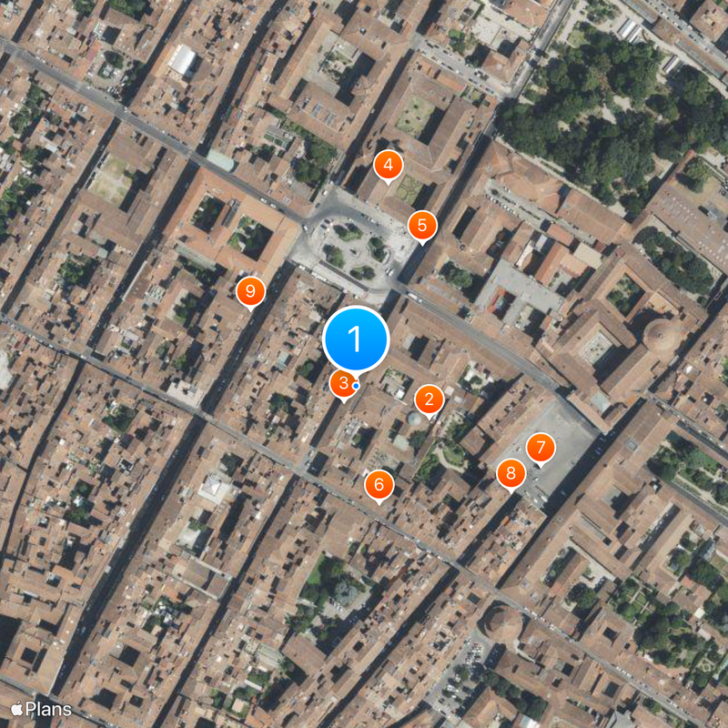 Galleria dell'Accademia Karte