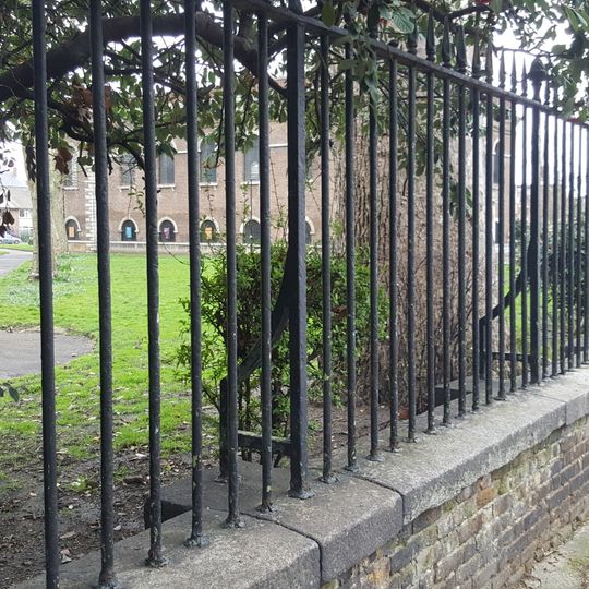 Railings, Wall, Gate Piers To Churchyard Of St Matthew's Church