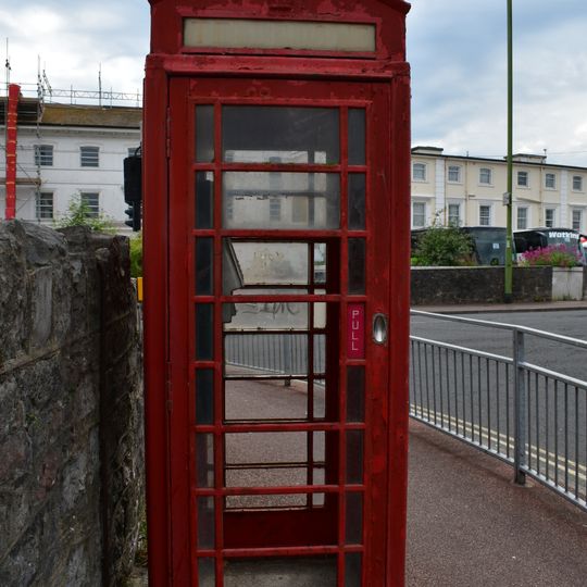 K6 Telephone Kiosk North Of Portland Terrace