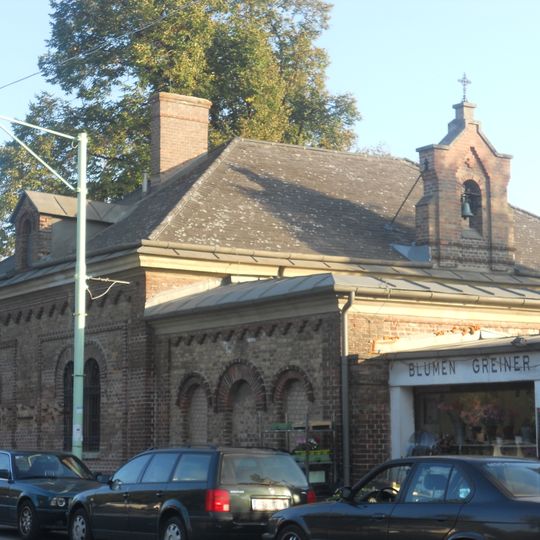 Friedhofsgebäude des Döblinger Friedhofs