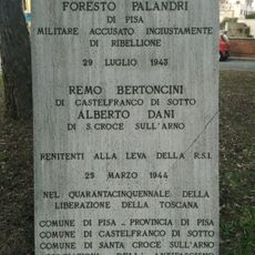 Stele ai fucilati nel Campo sportivo dell’Abetone del 29/7/’43 e 25/3/’44
