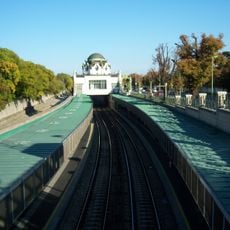 Ehem. Stadtbahn – Teilbereich der heutigen U4 in der KG Schönbrunn