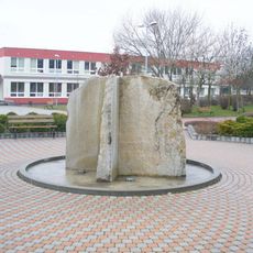 Kašna v parku v Gerstnerově ulici v Chomutově