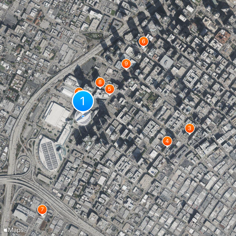 Crypto.com Arena Map