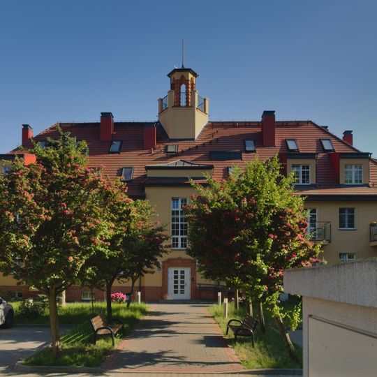 Otoczenie parkowe dawnego Domu Marynarza w Świnoujściu