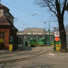 Tram depot at Gajowa Street in Poznań