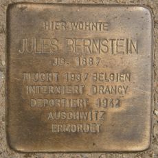 Stolperstein dedicated to Jules Bernstein