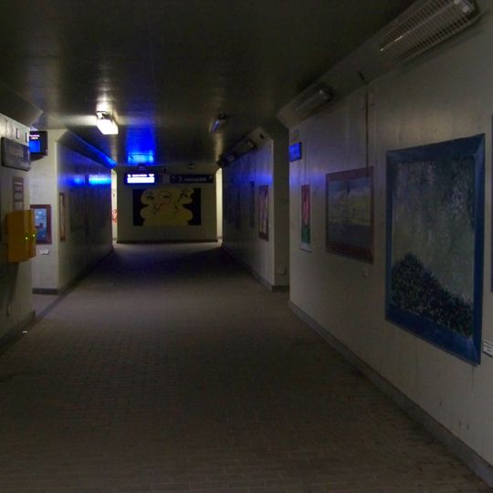 Podchod v železniční stanici Čerčany